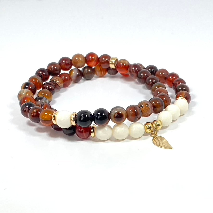 Madagascar agate bracelet