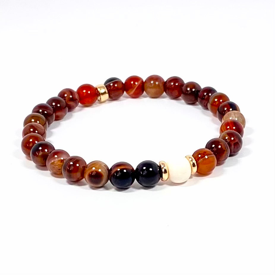 Madagascar agate bracelet