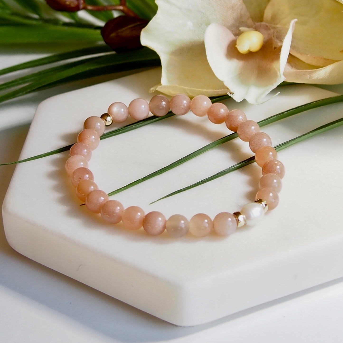 Moonstone bracelet