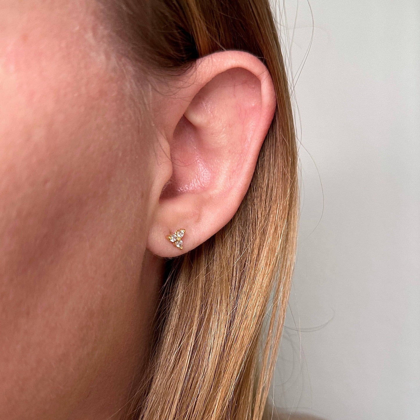 Boucles d'oreilles à tige Mini Flower