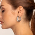 Boucles d'oreilles Hoops de 20 mm en argent sterling