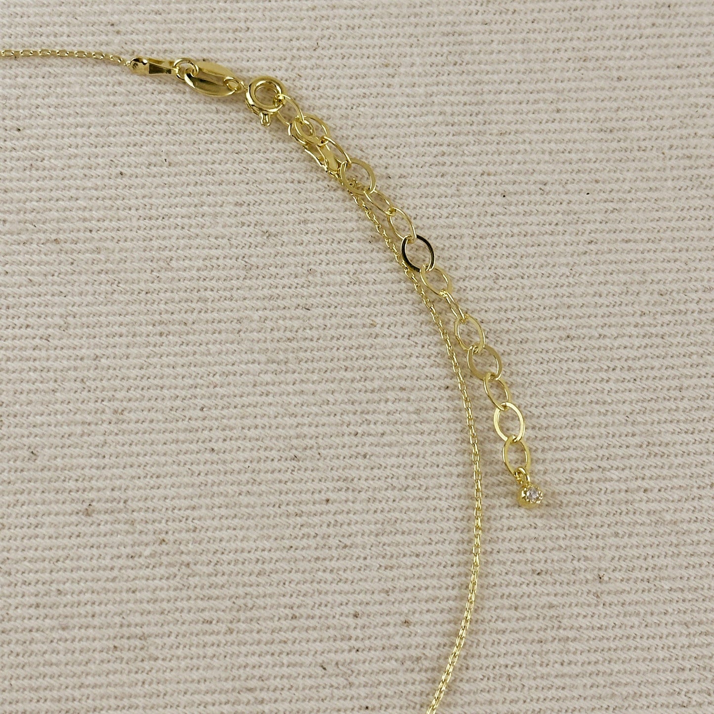 Collier cœur en gold filled 18 carats avec zircone cubique (CZ)