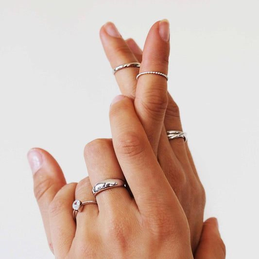 Bague dôme - Argent sterling