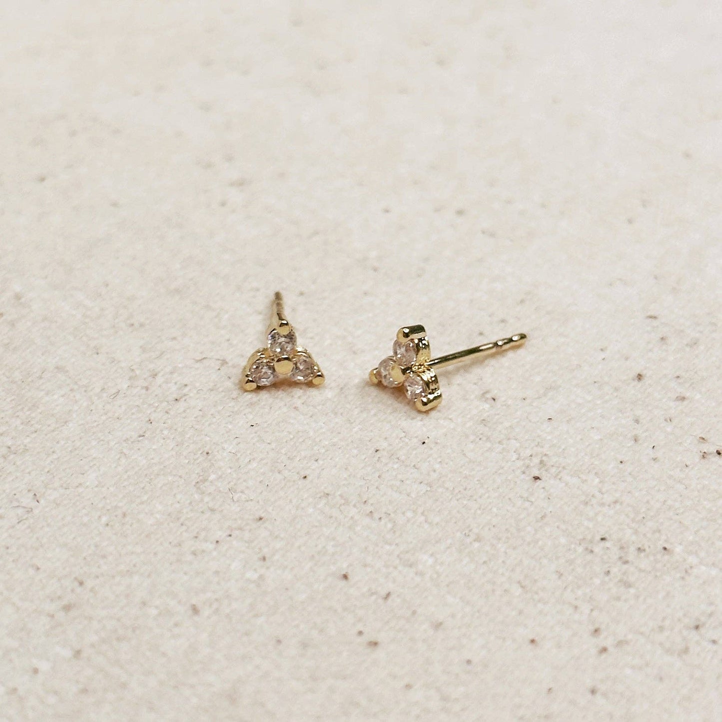 Boucles d'oreilles à tige Mini Flower
