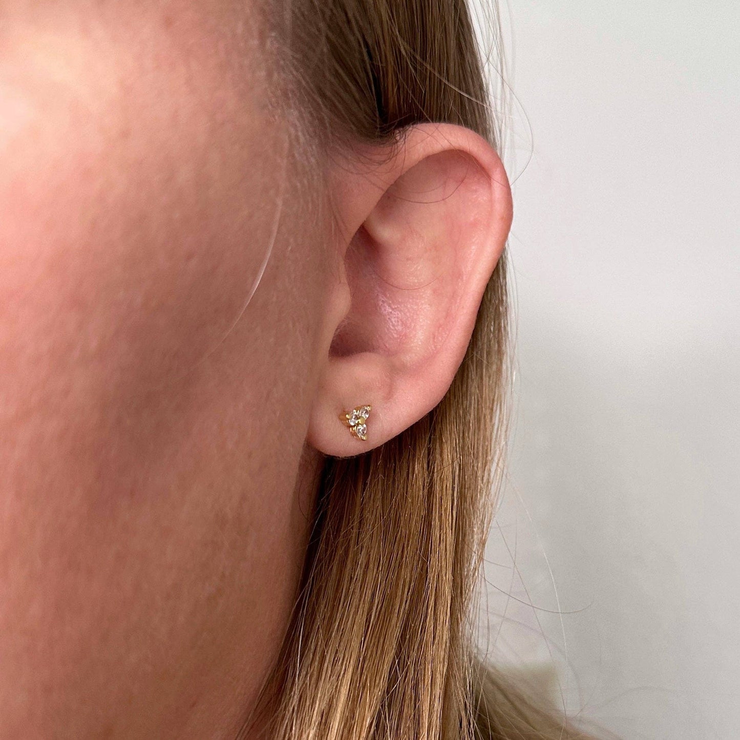Boucles d'oreilles à tige Mini Flower
