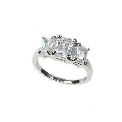 Bague d'anniversaire en argent sterling