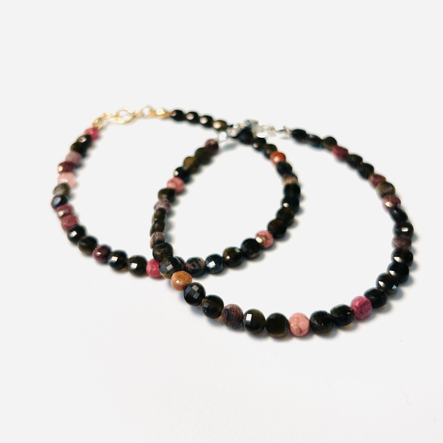Bracelet en pastilles de tourmaline