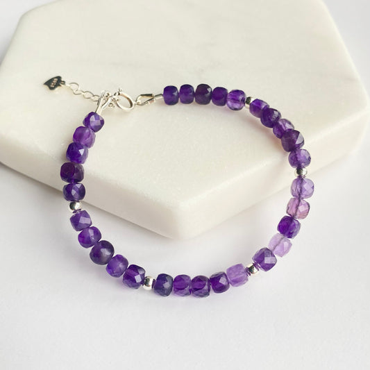 Amethyst bracelet