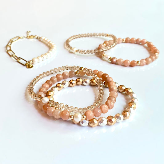 Bracelet pierre de lune