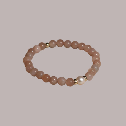 Bracelet pierre de lune