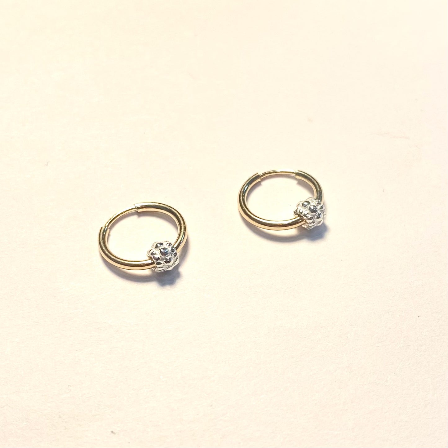 Boucles d'oreilles dormeuses avec perle argent ou or