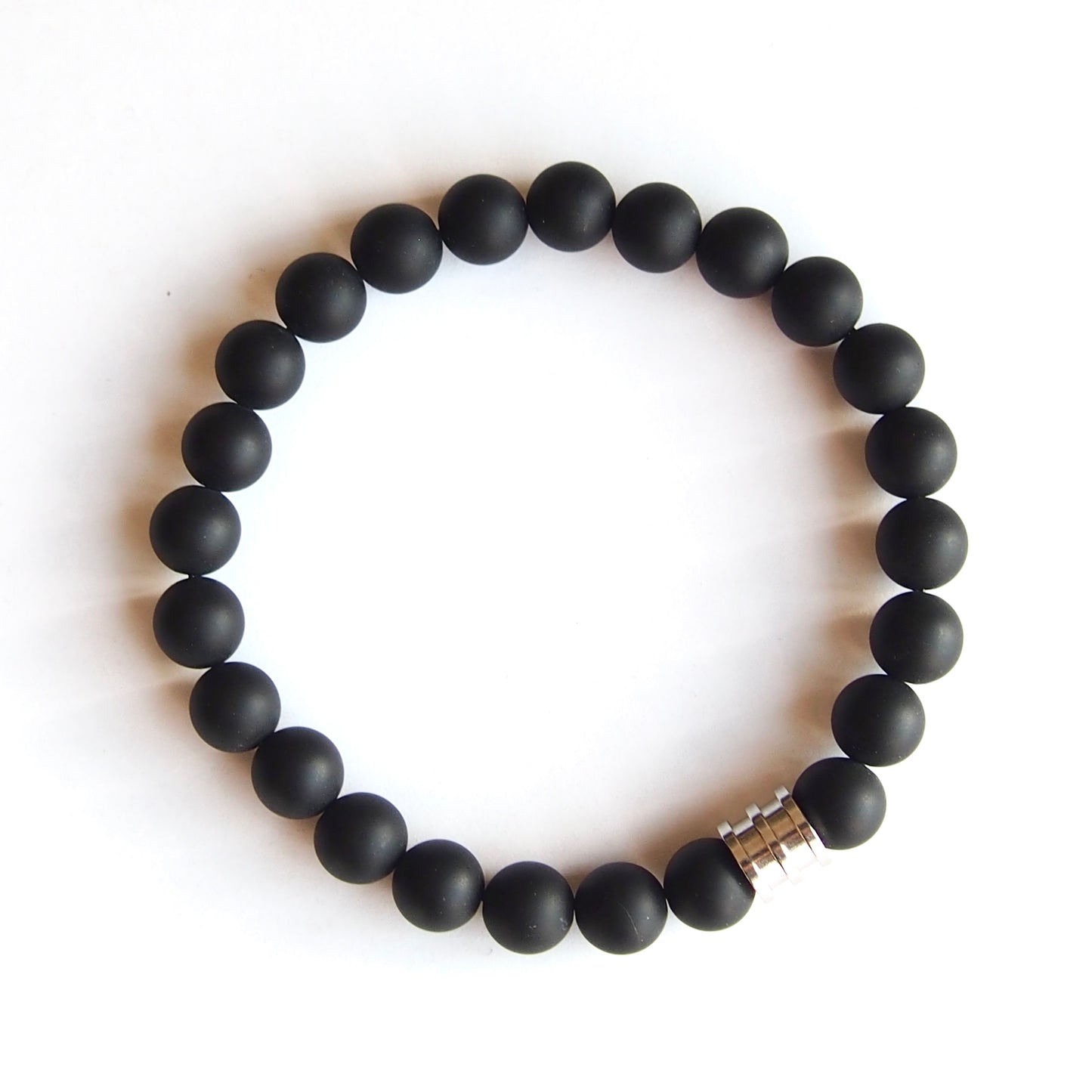 Bracelet onyx mat