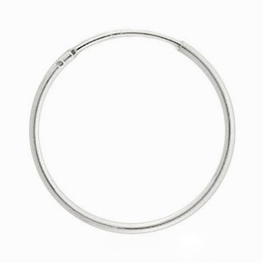 Créoles de 30 mm en argent sterling