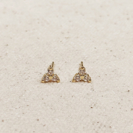 Boucles d'oreilles à tige Mini Flower