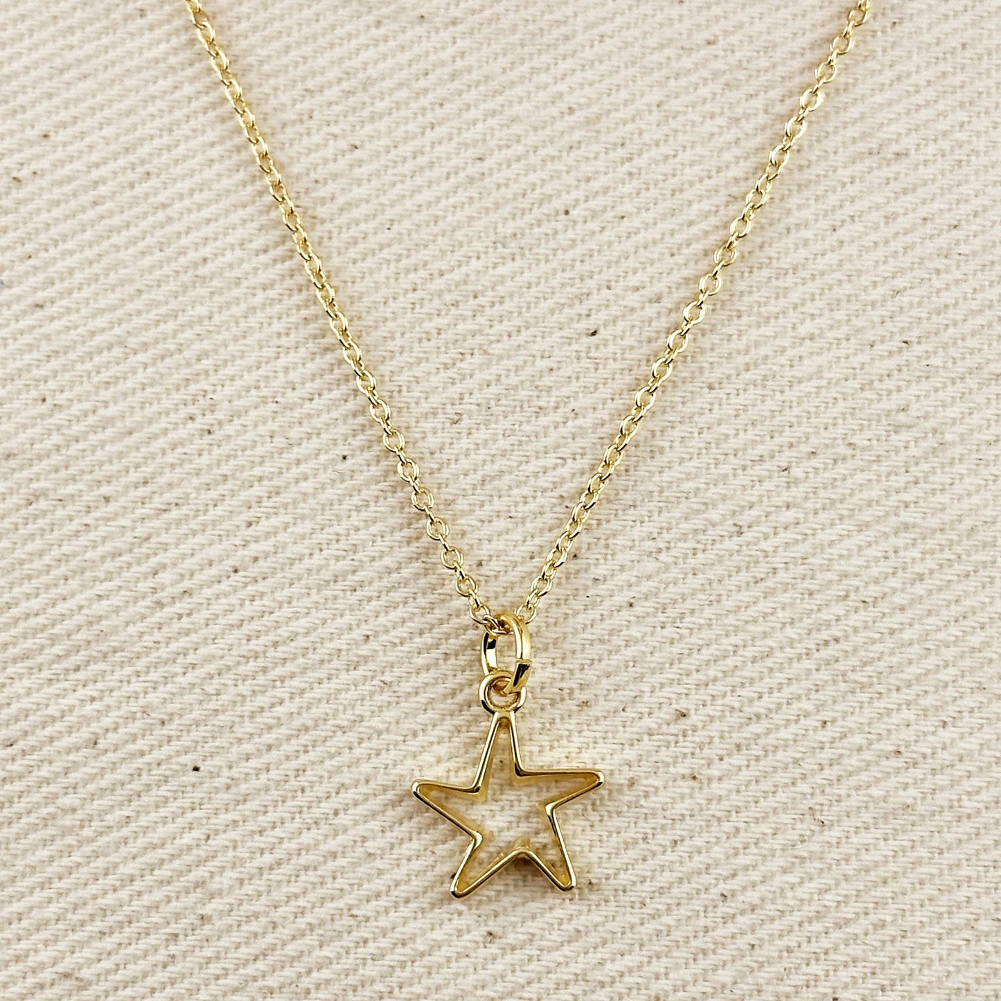Collier Estella Ferrarini en or rempli 18k