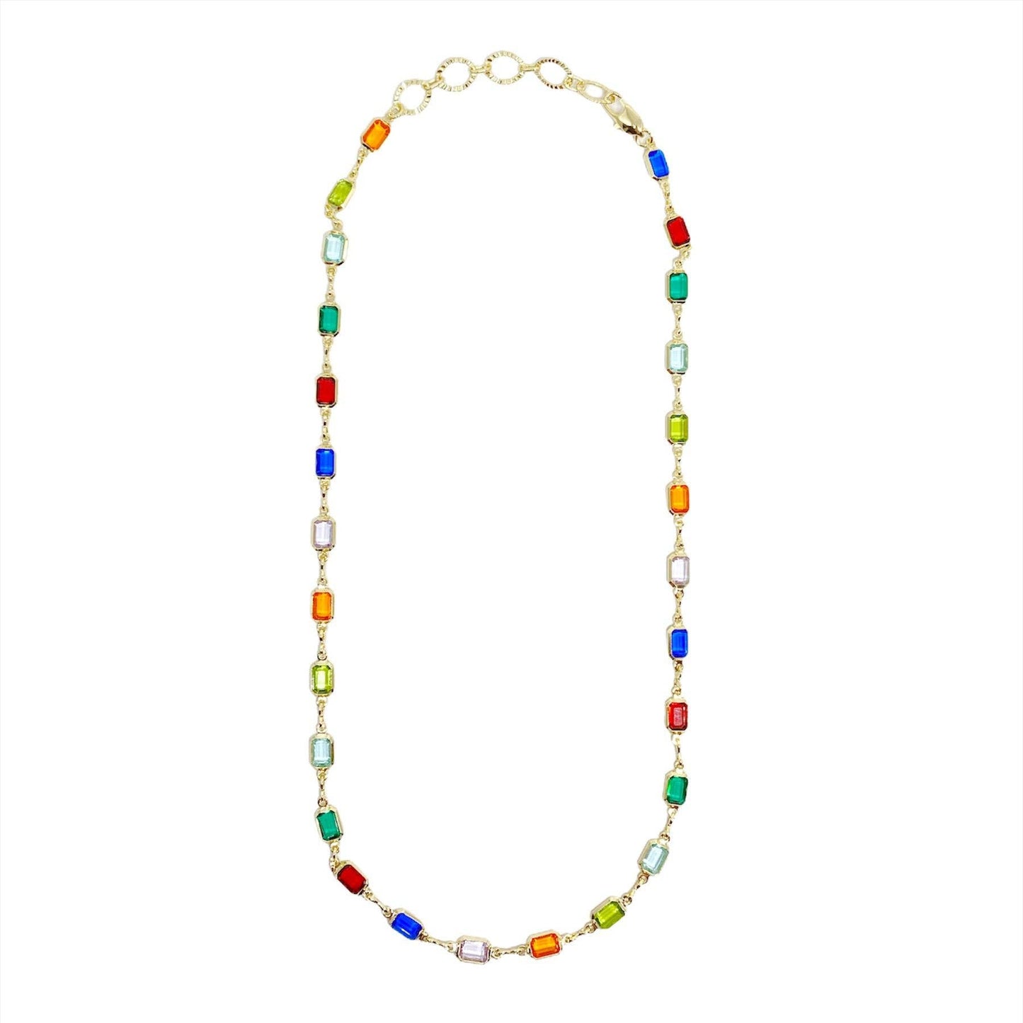 Collier multicolore