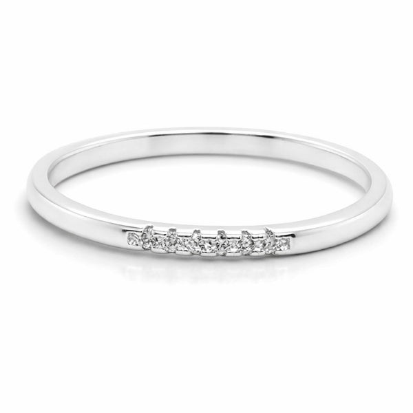 Bague sertie en argent