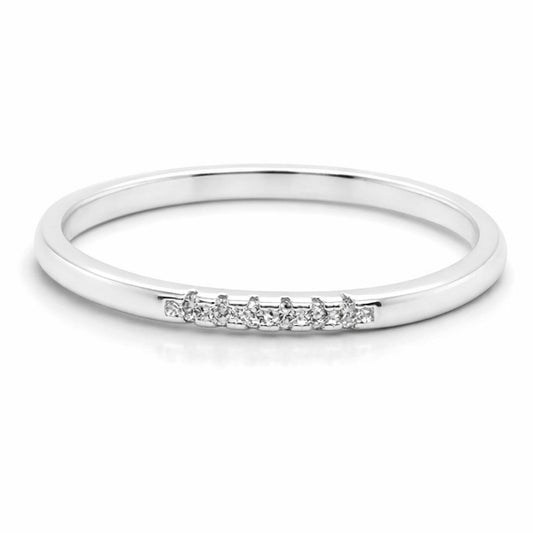 Bague sertie en argent