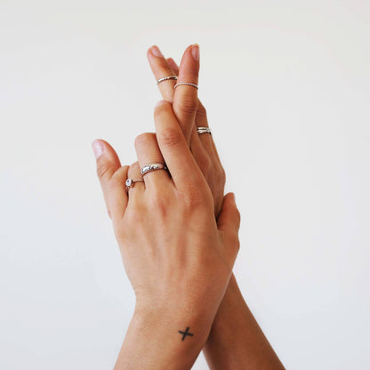 Bague dôme - Argent sterling
