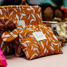 Pochette Caramel Créations Textiles