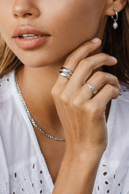 Bague dôme - Argent sterling