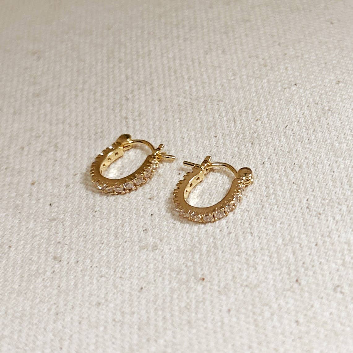 Boucles d'oreilles Mini CZ Clicker